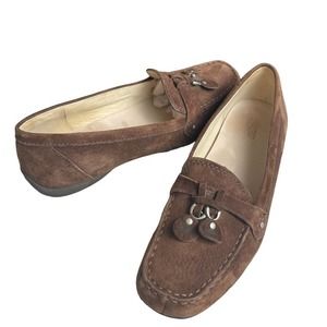 Ugg Brown Suede Flats Loafer Size 7